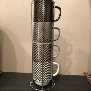 Medium sized coffee mugs (set of 4)